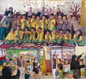 Dengan Antusias TK Nusa Indah 01 Kota Batu Peringati Isra Miraj 1446 H