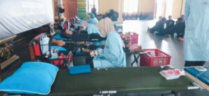PSHT Cabang Kediri Gelar Donor Darah Kemanusiaan