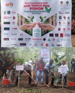 Malang Jurnalis Peringati HPN, Penanaman 1.000 Pohon Area Wisata Bedengan