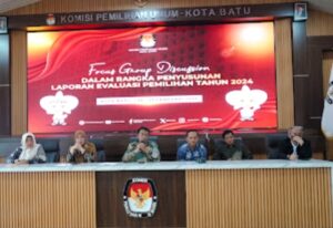KPU Kota Batu Gelar FGD Dalam Rangka Penyusunan Laporan Evaluasi