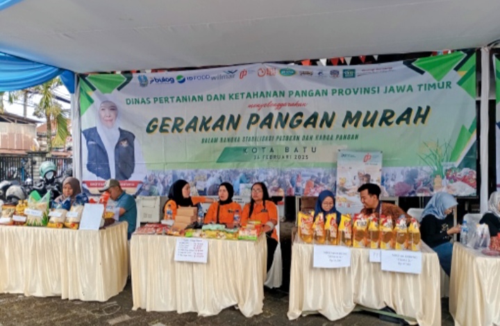 Sambut Ramadhan DPKP Kota Batu Gelar Pangan Murah