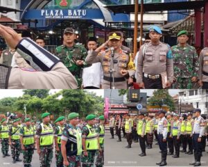 Kapolres Pimpin Apel Pengamanan Takbir Hari Raya Idul Fitri 1446 H