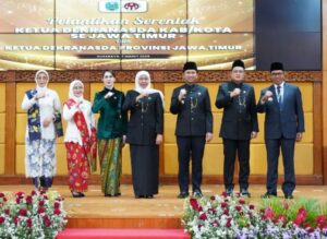 Dekranasda Jatim Resmi Melantik Siti Faujiyah Nurochman Kota Batu
