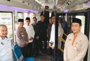 Jajaran Forkopimda Uji Coba Shuttle Bus Keliling Kota Batu
