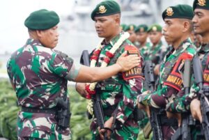 Pangdivif Sambut Kembalinya Satgas Yonif 503 Dari Papua