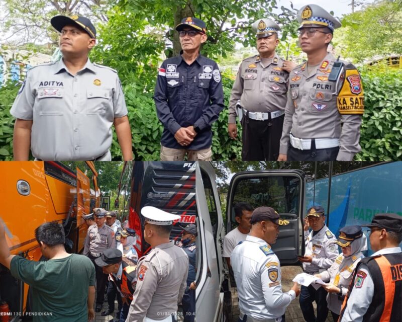 Dishub Bersama Stake Holder Terkait Laksanakan Ramp Check