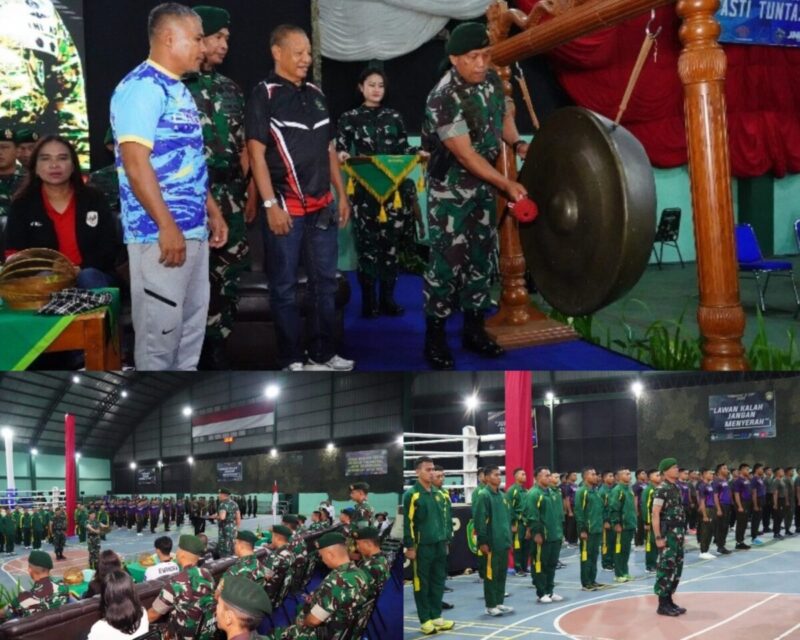 Turnamen Tinju Piala Pangdivif 2 Kostrad Ditutup,Sukses Yang Luar Biasa