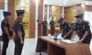 Kajari Batu Pimpin Langsung Sertijab Kepala Seksi Tindak Pidana Khusus