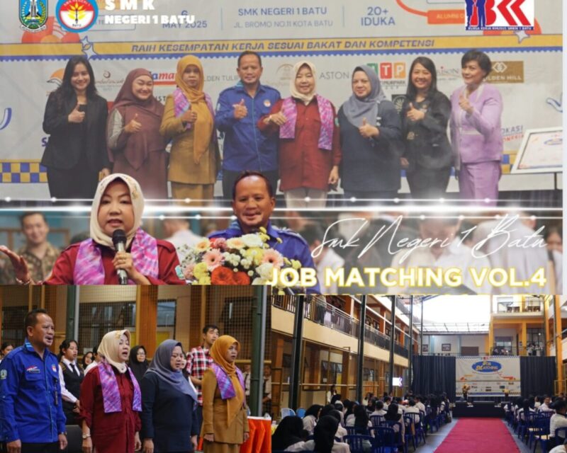 SMKN 1 Batu Raih Masa Depan Gemilang Dalam Job Matching Vol. 4
