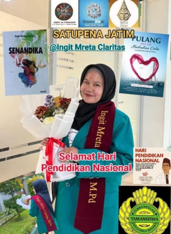 INGIT MRETA CLARITAS PAMONG SMP TAMANSISWA BERPRESTASI NASIONAL