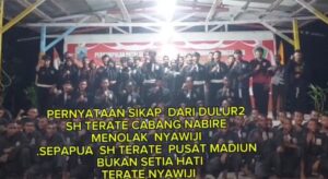 Komitmen PSHT Cabang Nabire Papua Tengah