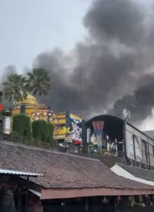 Ini Penyebab Kebakaran Wahana Spot Foto Museum Angkut