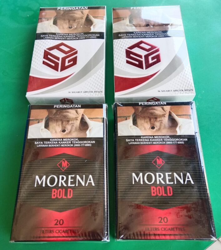 Peredaran Rokok Ilegal Tampa Pita Merk Marak di Batam