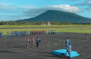 Amanat KASAU Pada Upacara 17-an Lanud RSA Natuna