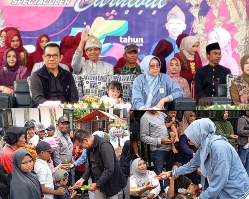 Wali Kota Jadi Magnet di Karnaval Budaya Desa Sumberjo ke 115