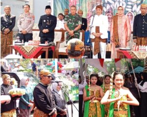 Wujud Syukur dan Kebersamaan Desa Mojorejo Gelar Kirab Tumpeng