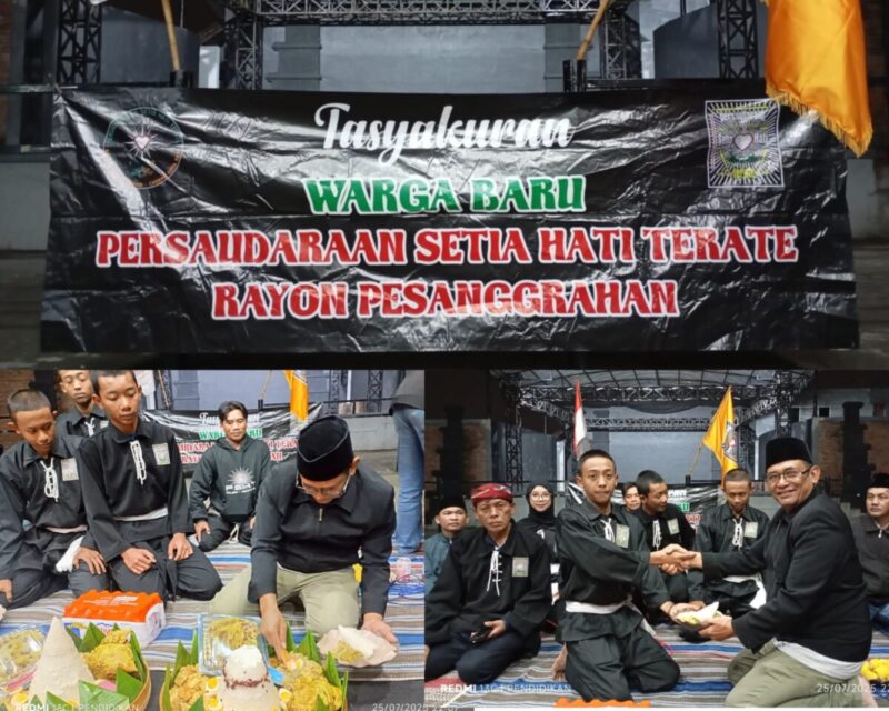 PSHT Rayon Pesanggrahan Cabang Batu Gelar Tasyakuran Warga Baru