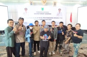 Harapan Istana Karya Difabel di Acara Penyuluhan Hukum Penyandang Disabilitas