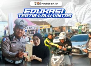 Satlantas Polres Batu Catat Ribuan Pelanggaran Tertib Lalu Lintas