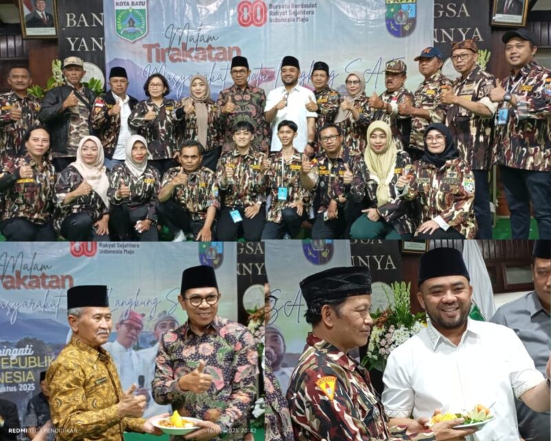 GM FKPPI Kota Batu Gelar Malam Tirakatan HUT RI ke-80