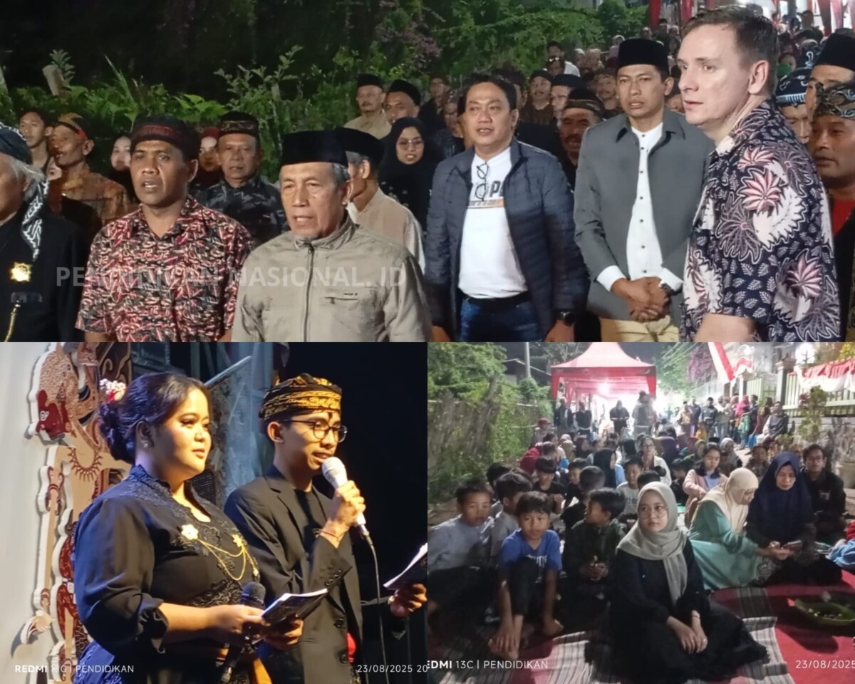 Tampak sangat antusias warga masyarakat RW. 007 Dusun Serbet Timur Beserta Pemerintah Desa dan Dinas terkait mengikuti Festival Njenang Sapar ke -8