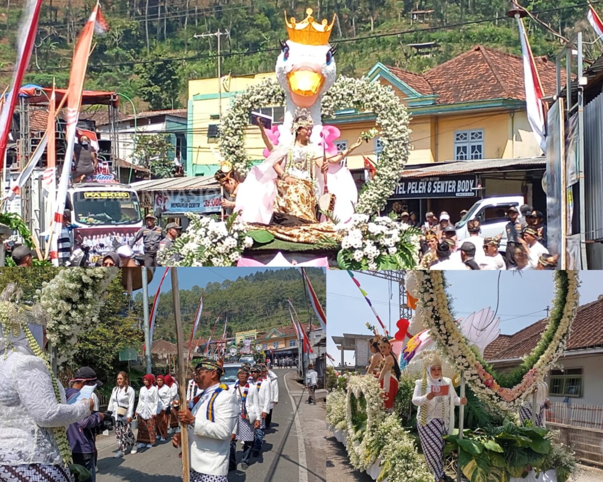 Specta Carnival Gunungsari menampilkan Legenda Putri Gunung Banyak