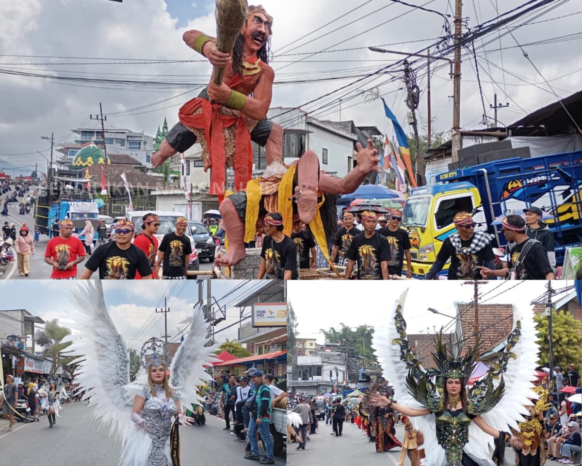 Carnaval budaya dengan menampilkan kreasi seni tradisional dan modern