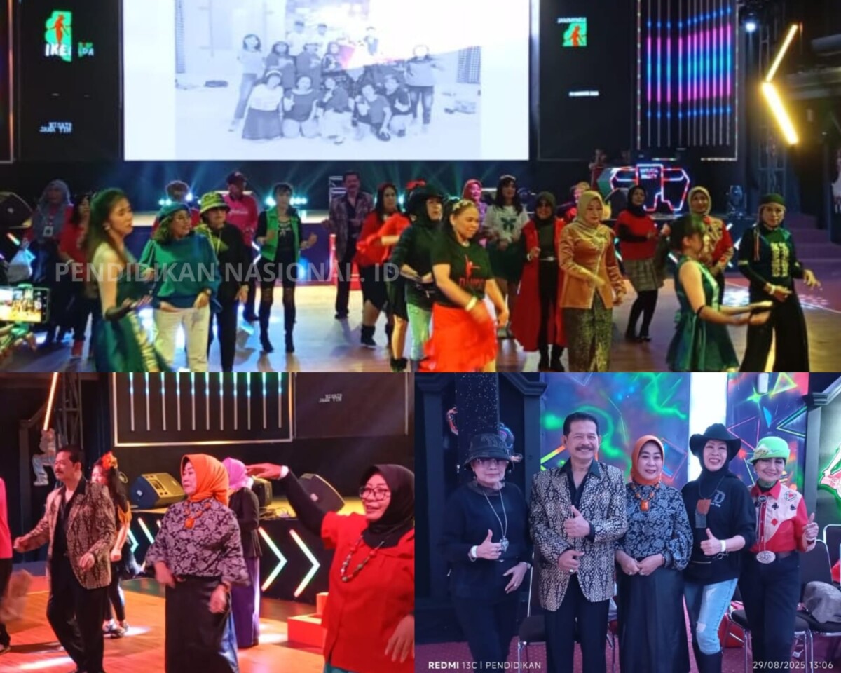 Line Dance Jaming yang bertempat di Jatim Park 3