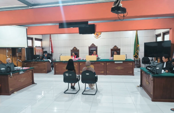 Saksi hadir dalam sidang oknum wartawan dan LSM kasus Pemerasan