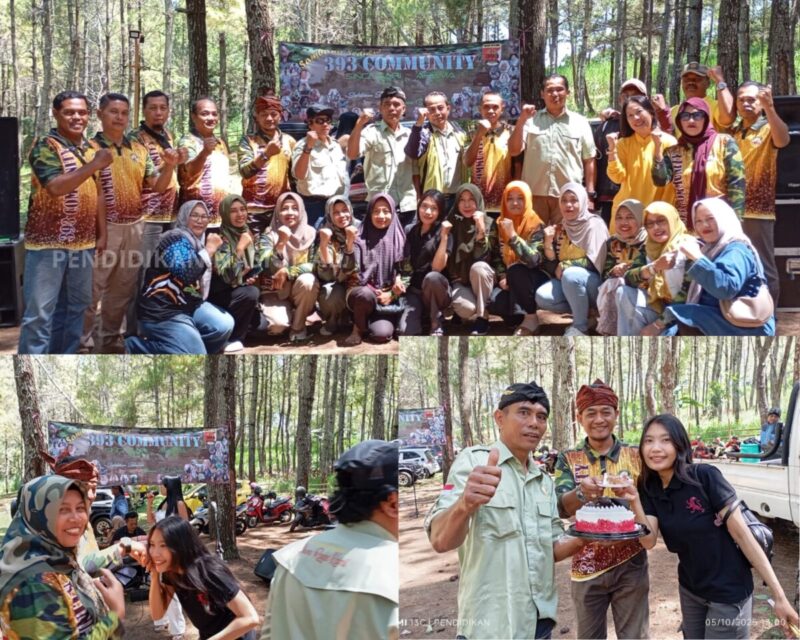 Lawan Individualistik, Community 393 Pererat Silaturahmi di Payung Pinus Batu