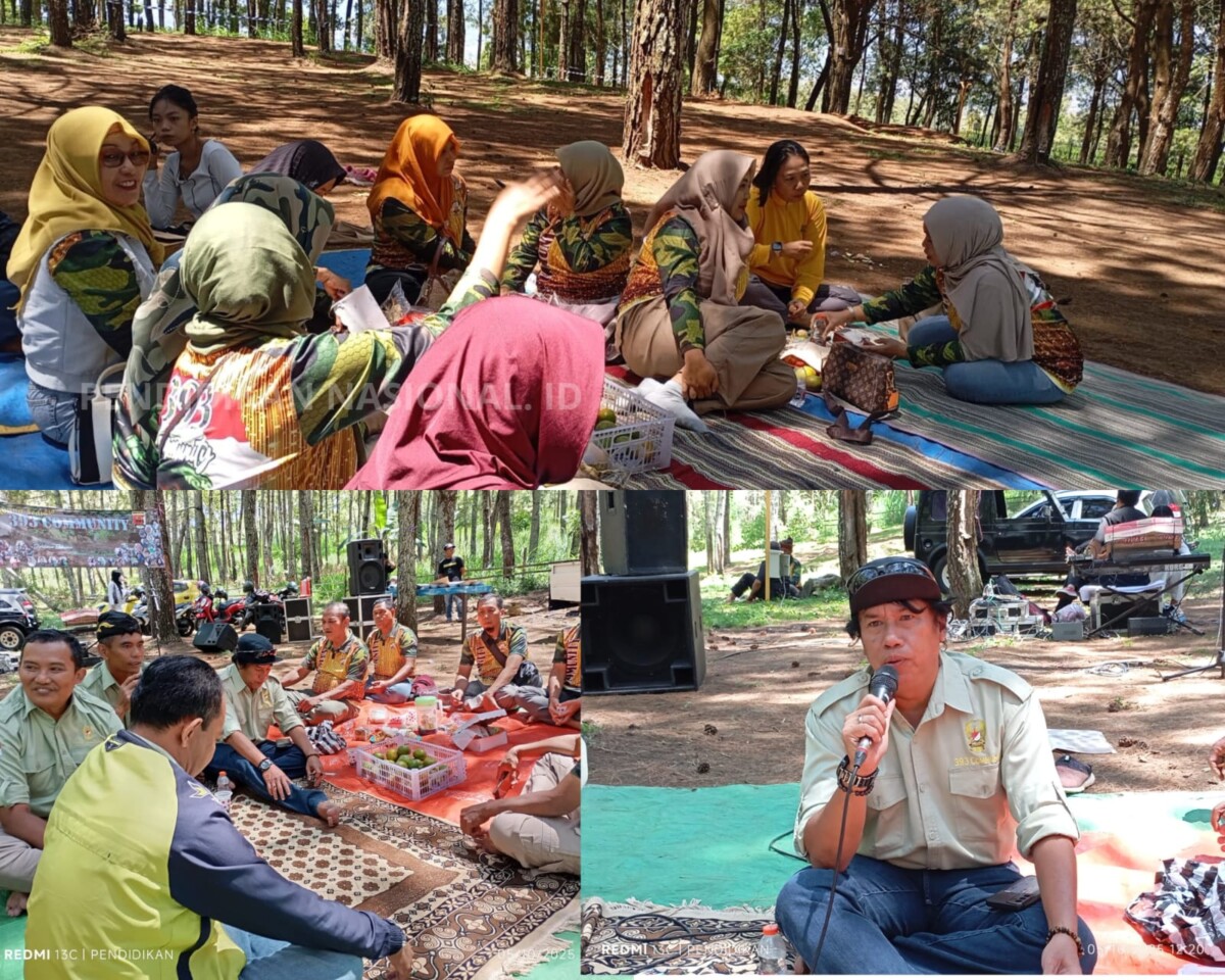 Tampak nuansa keakraban antara anggota