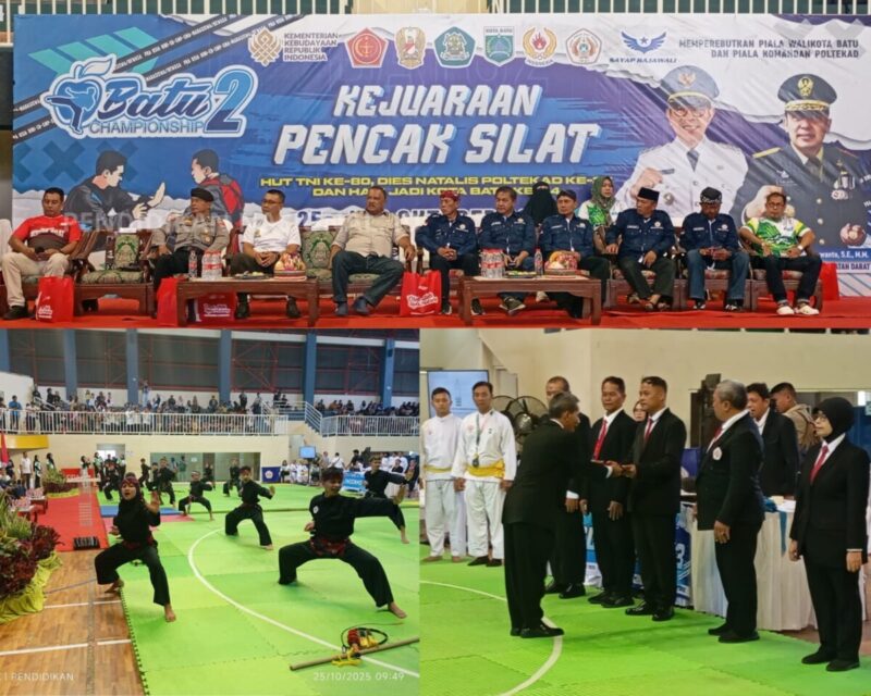Batu Championship 2 Sukses Digelar, Tumbuhkan Sportivitas dan Jaring 1.200 Atlet Pencak Silat