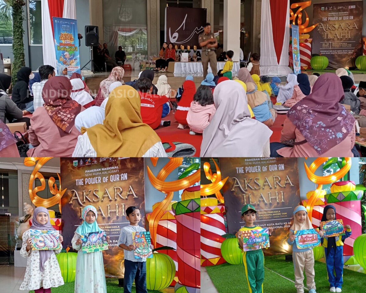 Suasana para pendamping dan para juara lomba 