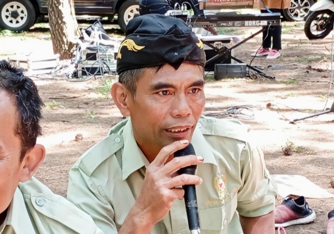 Sutrisno sebagai perwakilan dari Community 393