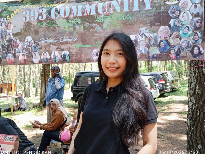 Fenty Octavionita ketika di Payung Pinus