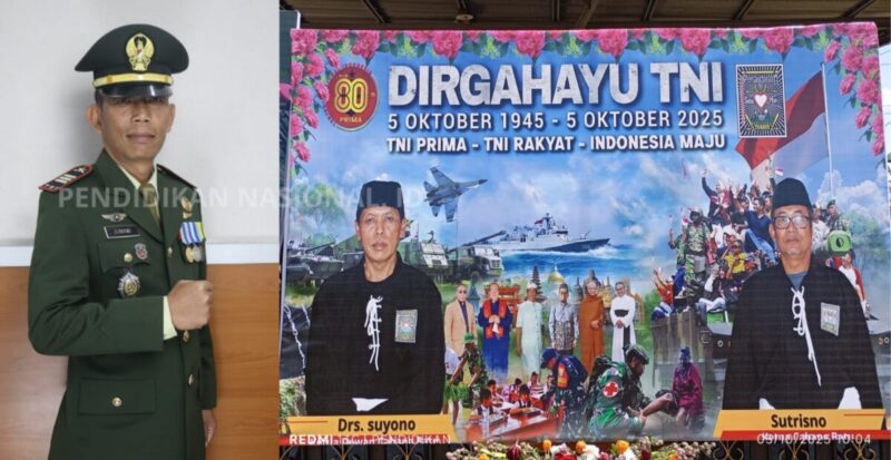 Apresiasi Danramil 02 Batu Untuk PSHT Cabang Batu di HUT ke-80 TNI