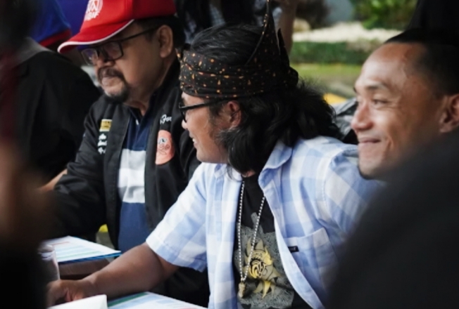 Para juri dari Dewan Kesenian Kota Batu