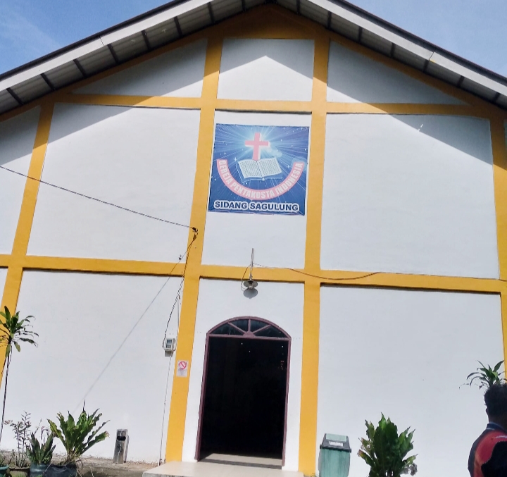 Tempat lokasi Gereja Pentakosta Sagulung