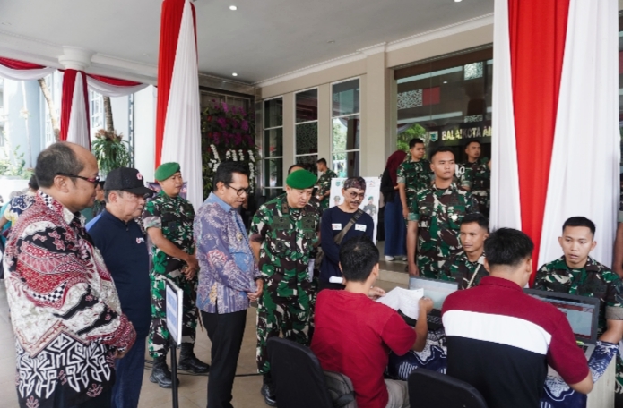 Antusiasme Tinggi,156 Pendaftar Ramaikan Donor Darah HUT Kota Batu