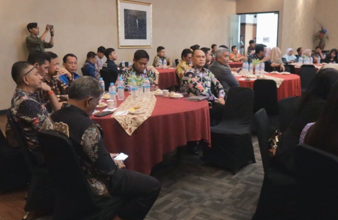 Suasana sosialisasi Kawasan Tanpa Rokok (KTR) yang digelar Dinkes Kota Batu, dihadiri oleh perwakilan dari tujuh tatanan masyarakat.