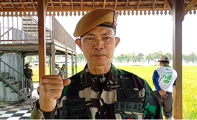 Kepala Seksi Umum Bengpusarhanud, Mayor Arhanud, Abdul Khabir,AMK