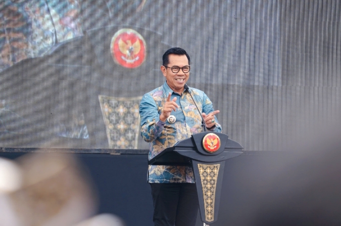 Wali Kota Batu ketika memberikan apresiasinya perihal BSFF#8