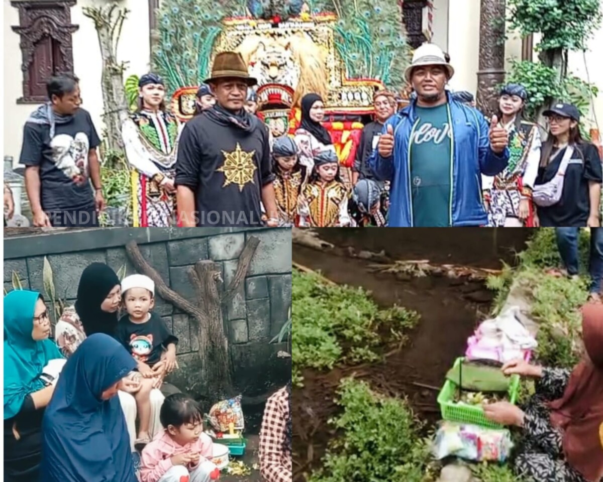 Selamatan di Sumber air, dan antusias warga untuk partisipasinya