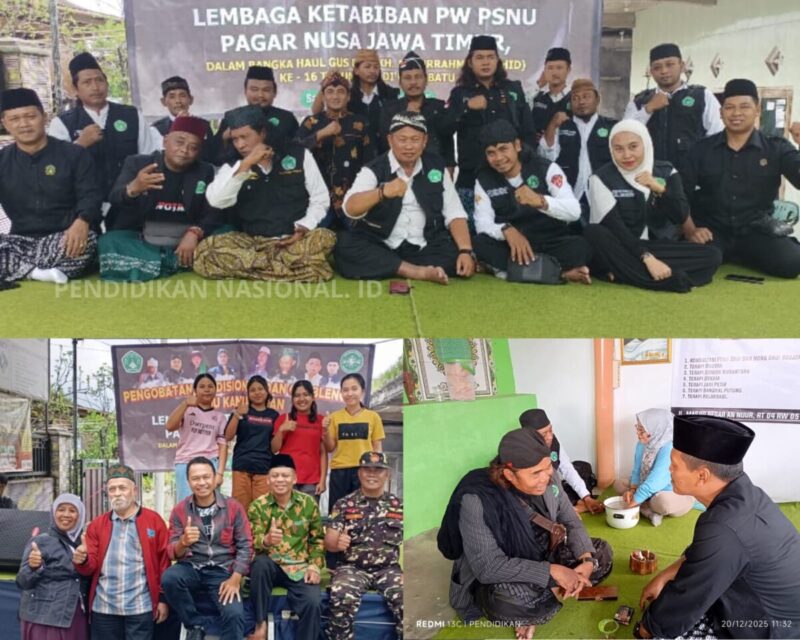 Kolaborasi Ormas dan Pemerintah Sukseskan Haul Gus Dur ke-16 di Batu Lewat Pengobatan Tradisional