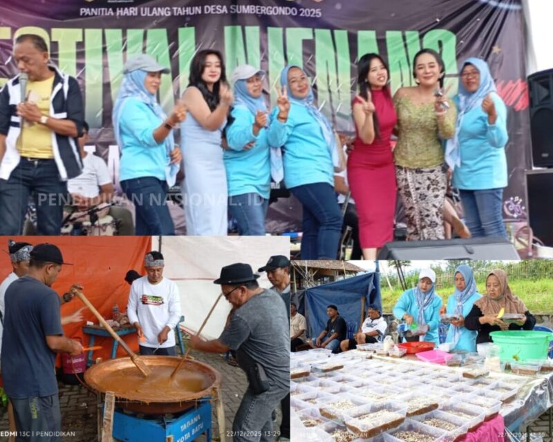 Desa Sumbergondo Gelar Festival Njenang, Doakan Kedamaian & Kelestarian Bumi