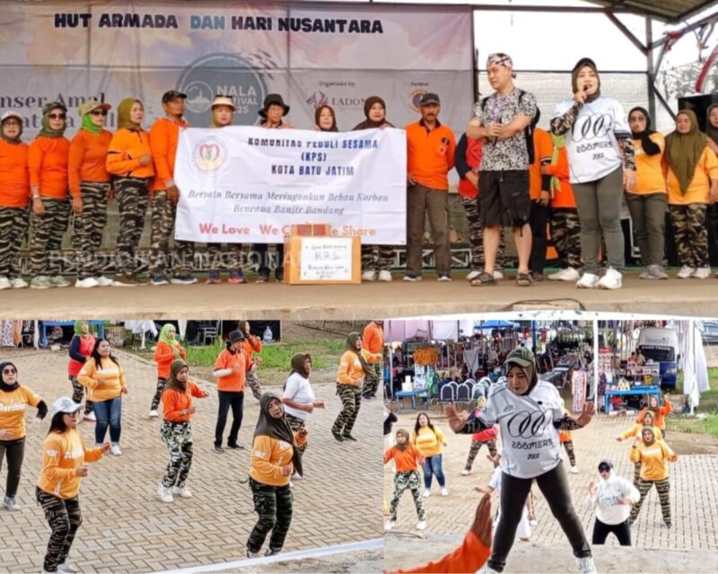 Dari Senam ke Aksi Nyata Kisah Komunitas Batu Bantu Ringankan Beban Korban Bencana