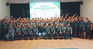 PKN Politeknik Angkatan Darat 82 Mahasiswa Diterjunkan Tangani Sampah dan Perbaiki Infrastruktur TI Desa