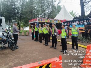 Siap Kawal Libur Panjang, Begini Kesiapan Satlantas Polres Natuna di Operasi Lilin Seligi 2025
