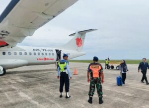 TNI AU Amankan Bandara Raden Sadjad Natuna Hadapi Arus Mudik Nataru 2025/2026