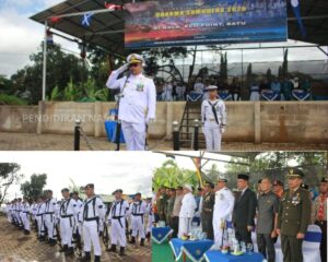 TNI AL Gelar Upacara Dharma Samudera di Nala Eco Point, Tegaskan Kehadiran untuk Seluruh Rakyat